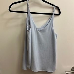 TopShop size 4 pale blue shirt